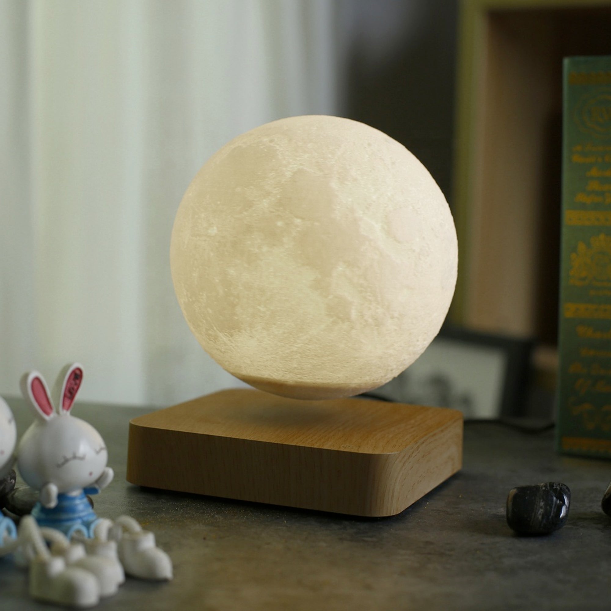 Levitating Sphere Moon Lamp