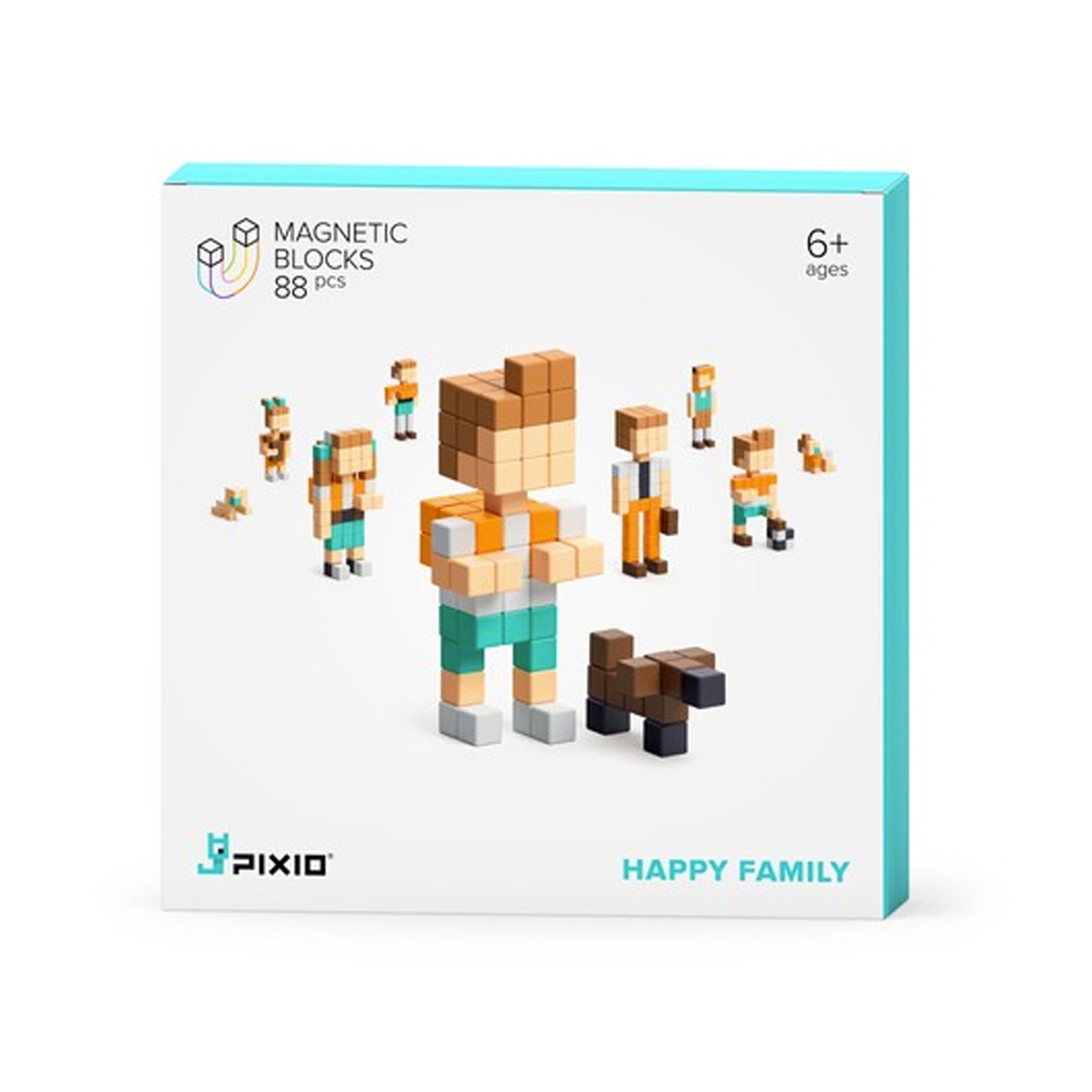 Happy Family Magnetic Block
